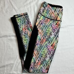 Victoria's Secret VSX Sport Knockout Tight Women S/P Leggings Rainbow Yoga Small